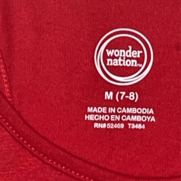 BRAND NEW Wonder Nation Kids Tank Top Size M 7-8 NWOT - Picture 4 of 5